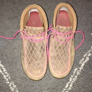 WOMENS PINK TWISTED X SHOES